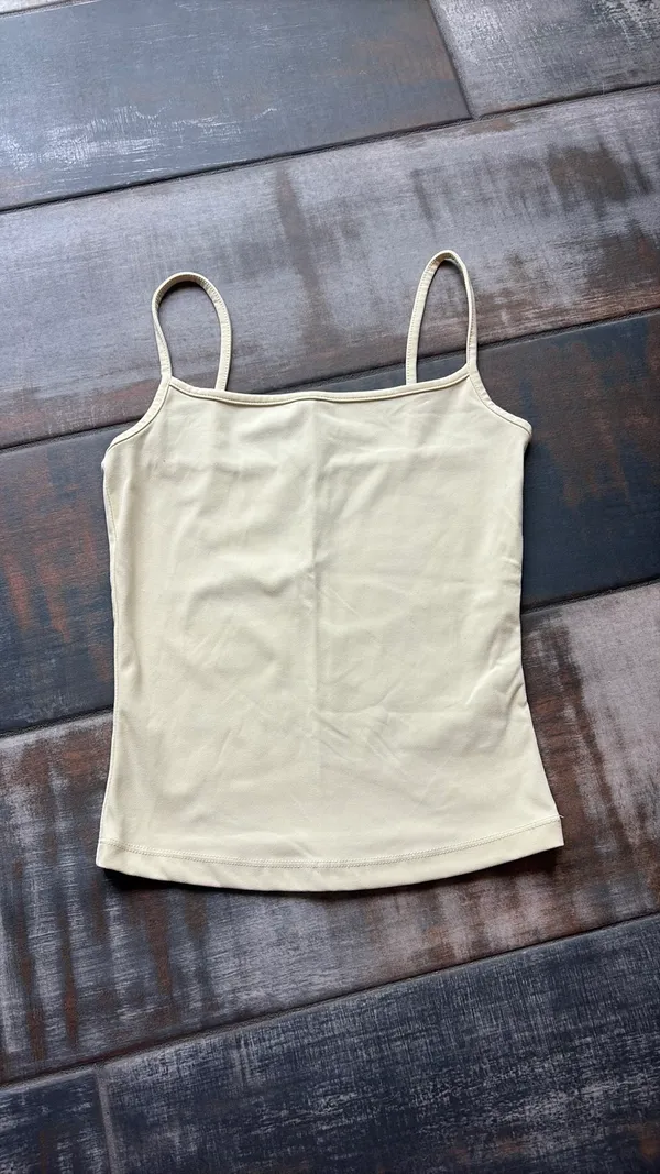 Garage Scoop Neck Butter Yellow Tank - Image 2