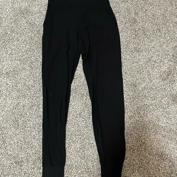 Black High-Waisted joggers - Image 3