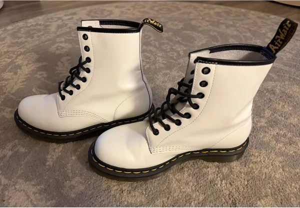 Dr. Martens Leather 1460 Lace-Up Boots - Image 3