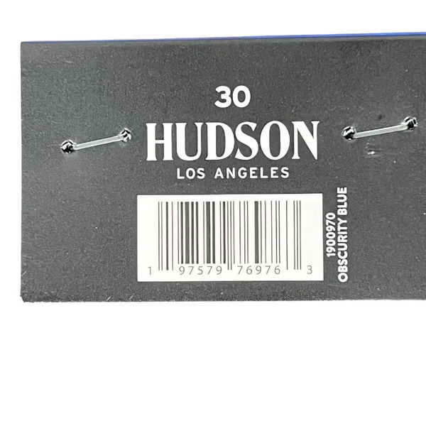 Hudson Straight Leg Jeans Sz 10 Dark Wash Stretch Denim Mid Rise Comfort NEW! - Image 9