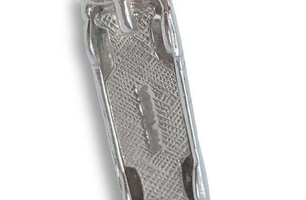 Vintage Sterling silver antique automobile car charm or Pendant - Image 6