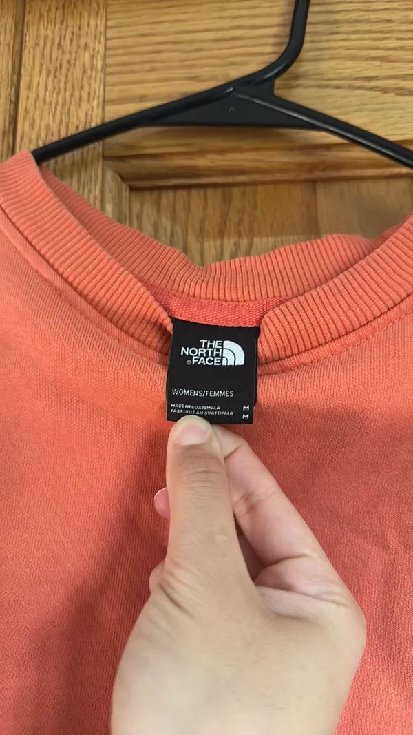 Coral The North Face Crewneck - Image 4