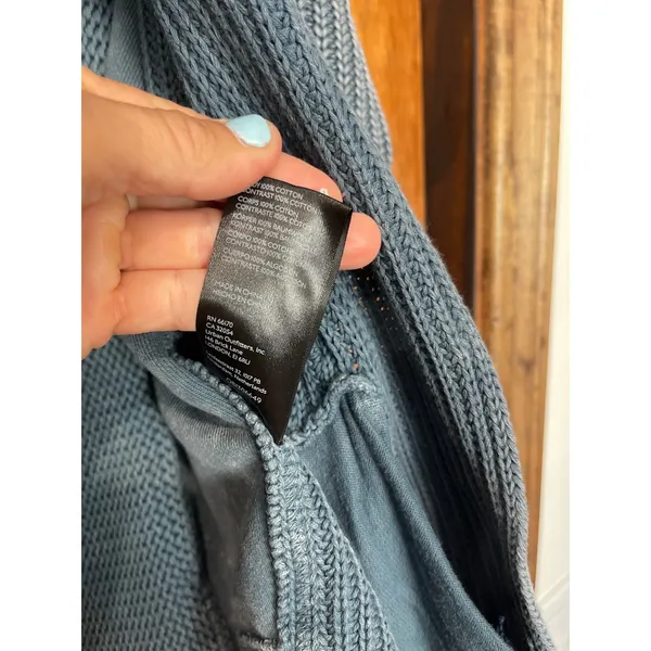Pilcro Acid Washed Cardigan XS - Image 4