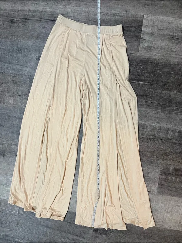 LULUS Knockout Beige Wide-Leg Pants - Image 8