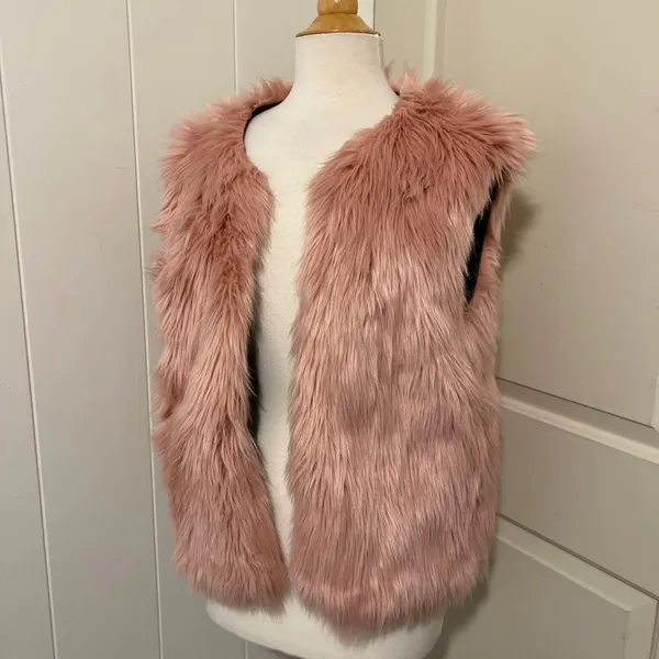Moussy Utility Army Green Pink Fur‎ Military Patchwork Jacket Parka Size 2 - Image 9