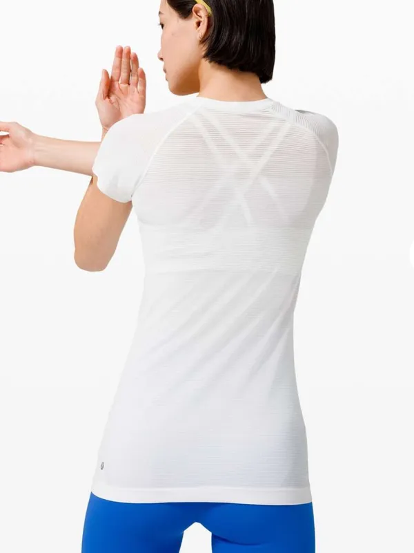 Lululemon Swiftly Tech Short Sleeve White *Sun - Image 2