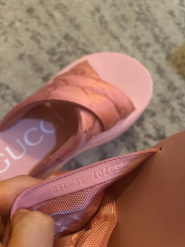 Gucci GG Platform Slide Sandal - Image 3