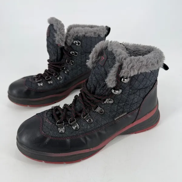 Jambu J Sport Everest Winter Boots Womens 8.5‎ Black Water Resistant Gorpcore - Image 3