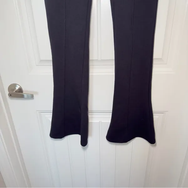 Zara Small Black Contouring Stretch Flare Trouser Dress‎ Pants Minimalist Y2K - Image 6