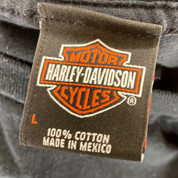 Harley Davidson Black Graphic T - Image 4
