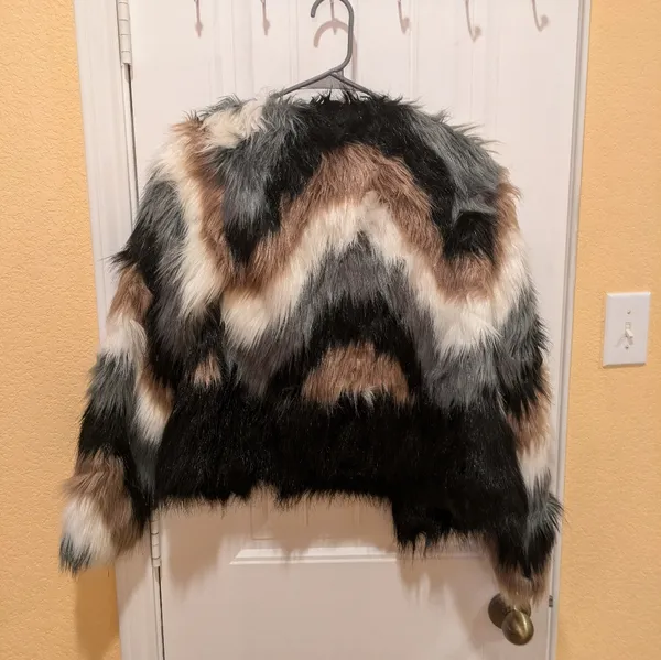 John + Jenn Faux fur coat Size XS - Image 11
