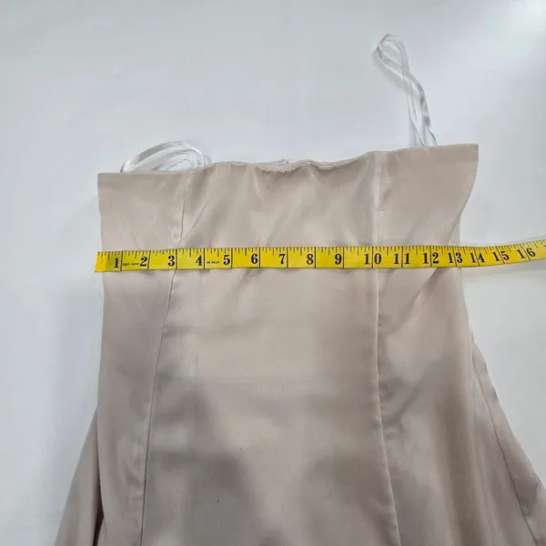 Lovers and Friends Micah Gown in Champagne Beige - Image 15