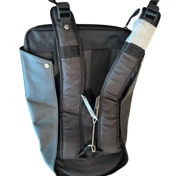 Moshi Tego Urban Backpack Charcoal‎ Black Laptop Bag RFID Anti-Theft Design - Image 7