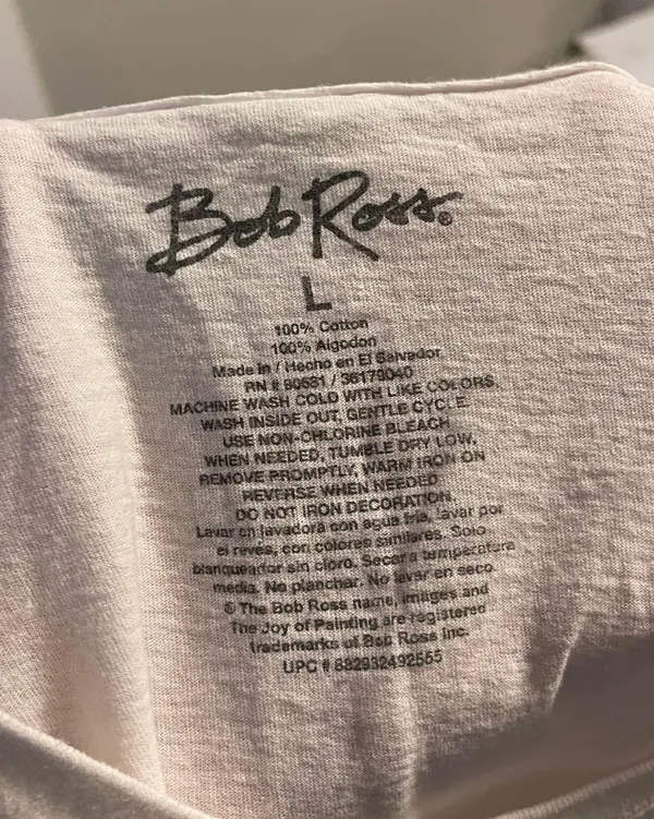 White Tee Size L - Image 3
