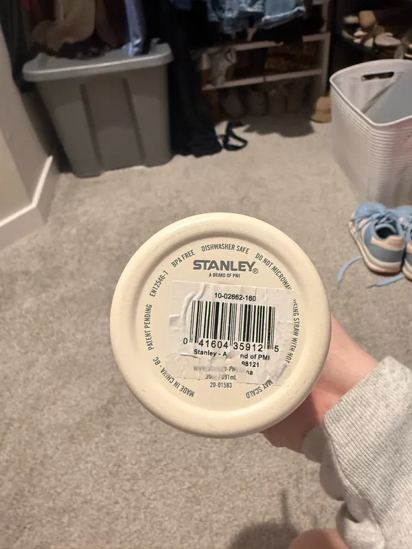 Stanley 20 oz adventure travel tumbler cream - Image 3