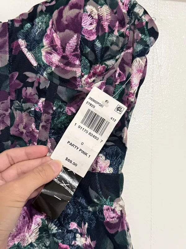 Trixxi Floral Dress Mini - Image 3