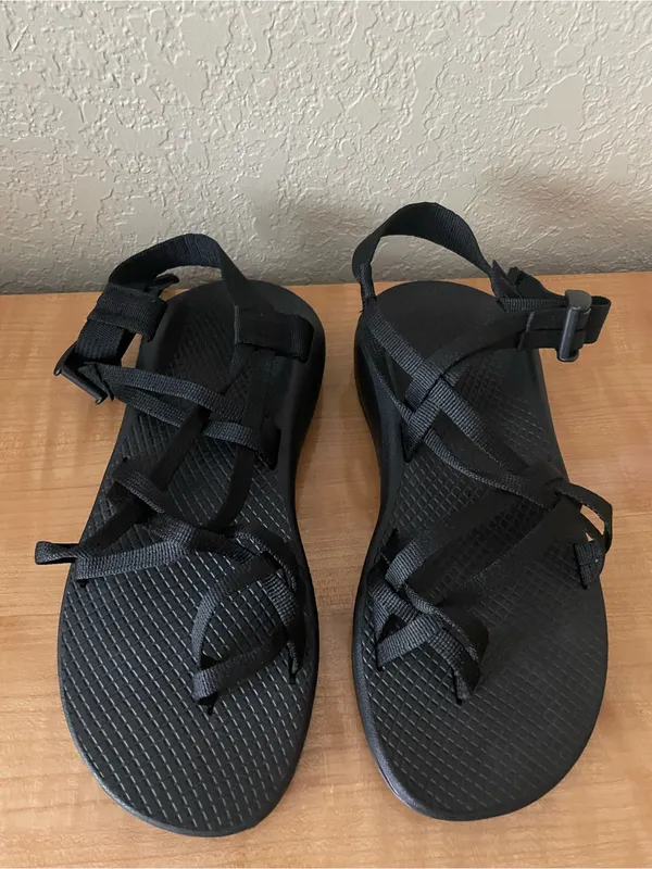 Women’s Chaco ZX Dual Adjustable Straps Classic Sandal Size 9 Black No Slip - Image 6