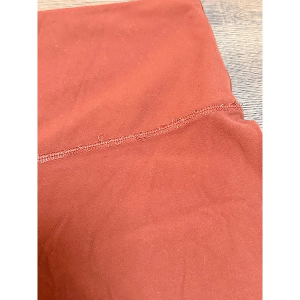 Lululemon Align High-Rise Short 4" Copper Rust Orange Nulu Yoga Shorts Size 18 - Image 6