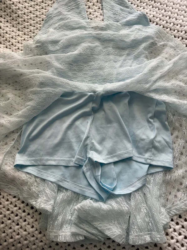 New Pink Dress Blue Size M - Image 3