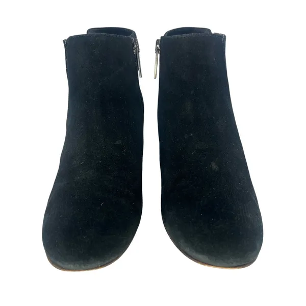 Aquatalia Suede Interior Zip Ankle‎ Boots Black 7.5 - Image 5