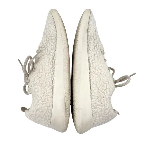 Allbirds Wool Sneakers Runner Fluffs White Merino Wool Athletic Shoes US Size 9 - Image 4