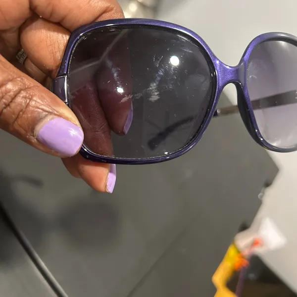 Marc By Marc Jacobs dark Purple Sunglasses - Image 10