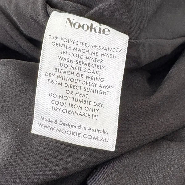 Nookie Lust One Shoulder Gown in Black‎ - Image 12