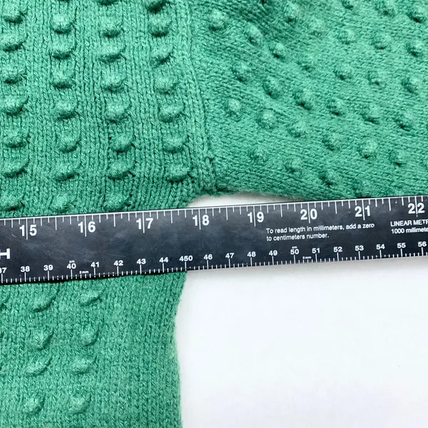 LEGO x‎ Target Popcorn Bobble Knit Sweater Womens Size XS Green Crewneck Limited - Image 3