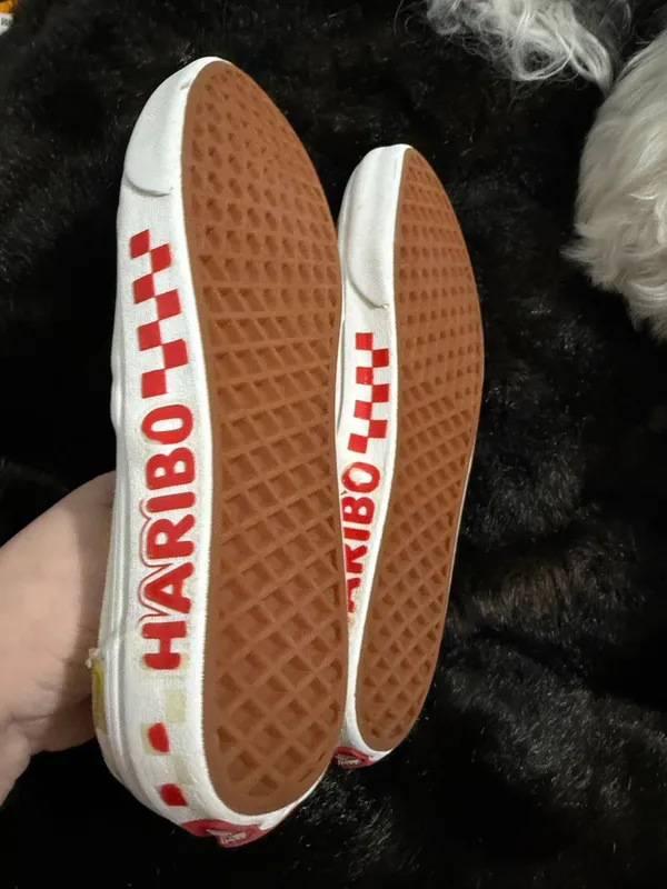 Vans x Haribo Classic Slip On Shoes Men's 6.5 Women 8 gummy bears - Image 7