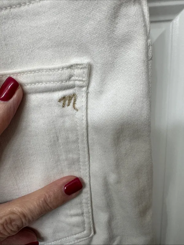 Madewell White High-Rise Skinny Jeans - Image 4