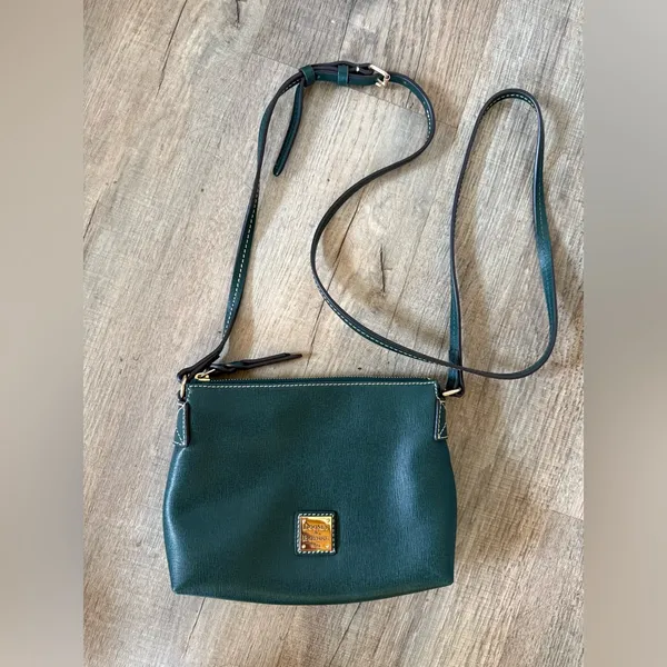 Dooney & Bourke Forest Green‎ Crossbody Bag - Image 2