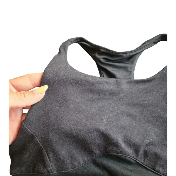 ALO Black Mesh Sports Bra Size:‎ XS - Image 3