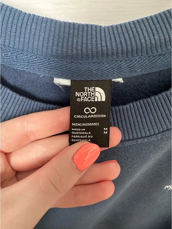North Face Blue Crewneck - Image 3