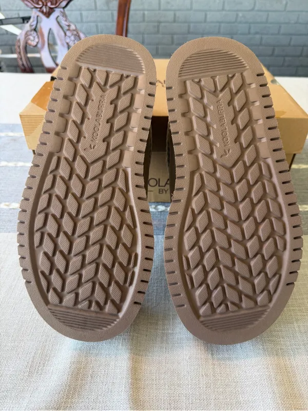 Koolaburra by Ugg Women’s Buree Platform Slippers Desert Stone Size 6 - Image 8