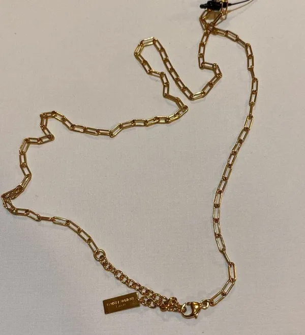 Saint Laurent Chain Vierk Necklace - Image 5