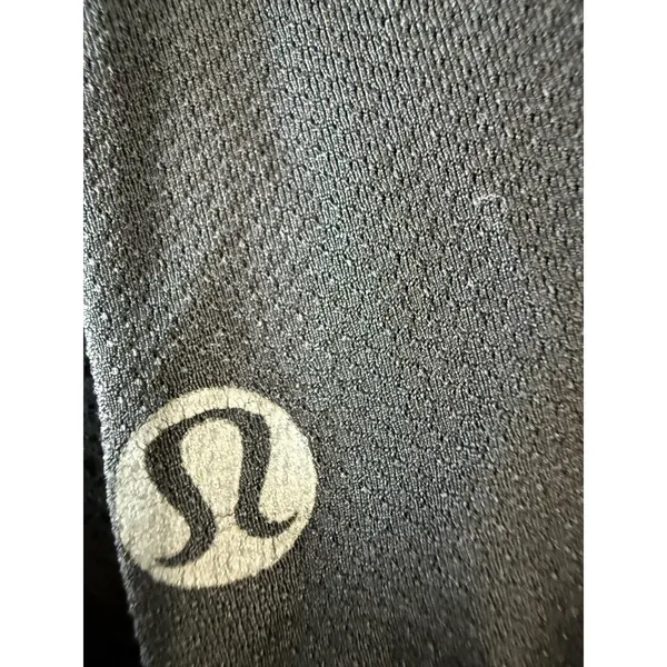 Lululemon Black Crop Leggings Size 4 Athleisure Running Workout Pants‎ - Image 6
