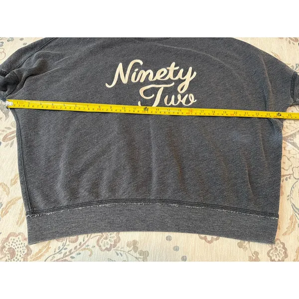 Abercrombie & Fitch "Ninety Two" Sweatshirt Crewneck Womens Size XS Embroidered - Image 3