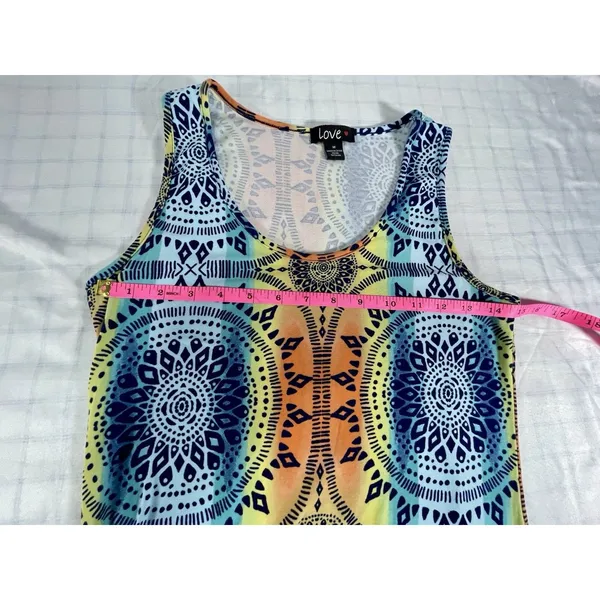 Beautiful Love... Boho Medallion Maxi Dress – Size Medium - Image 4