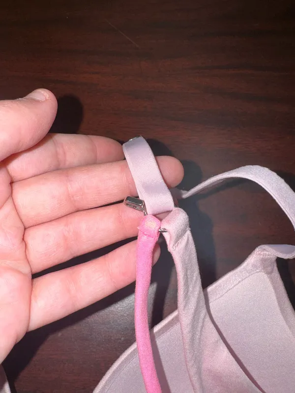 Aerie Two Toned Pink Sunnie Full Coverage Lightly Lined Bra Size 32C - Image 3