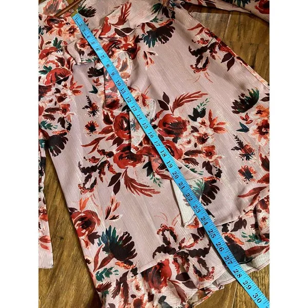 LOVERS + FRIENDS Bella Floral Ruffle Mini Dress Size XS FEMININE BABYDOLL BOHO - Image 6