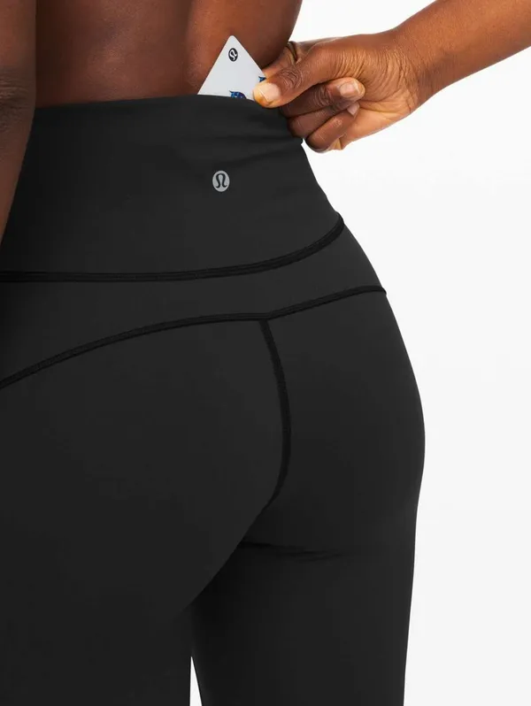 Lululemon In Movement Tight 25" Everlux Black 8 - Image 3