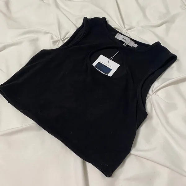 Adika black tank top - Image 2