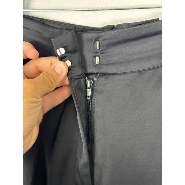 Abercrombie and Fitch High Rise Tailored Satin Pant Sz 24 S - Image 3