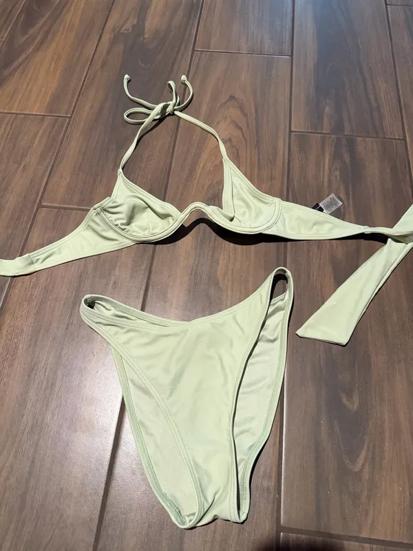 ASOS Sage Bikini Set NWOT - Image 2