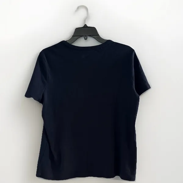 Pendleton Top Womens Medium Tee Shirt Black Cotton Short Sleeve‎ Pullover Boxy - Image 2