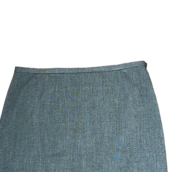 Apt. 9 Skirt Size 10 Misses Black Stretch Womens Lined Side Zip Stretch‎ 36X22.5 - Image 2