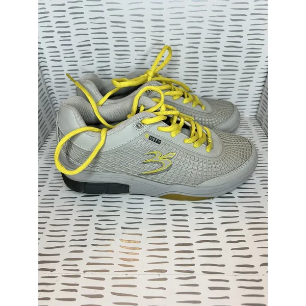 Gravity‎ Defyer G-Defy TB9011FGY-M Womens 9 Grey Yellow VersoShock Sneakers - Image 4