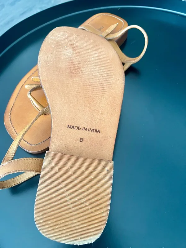 Free People Leather Sandals 8 - Image 6