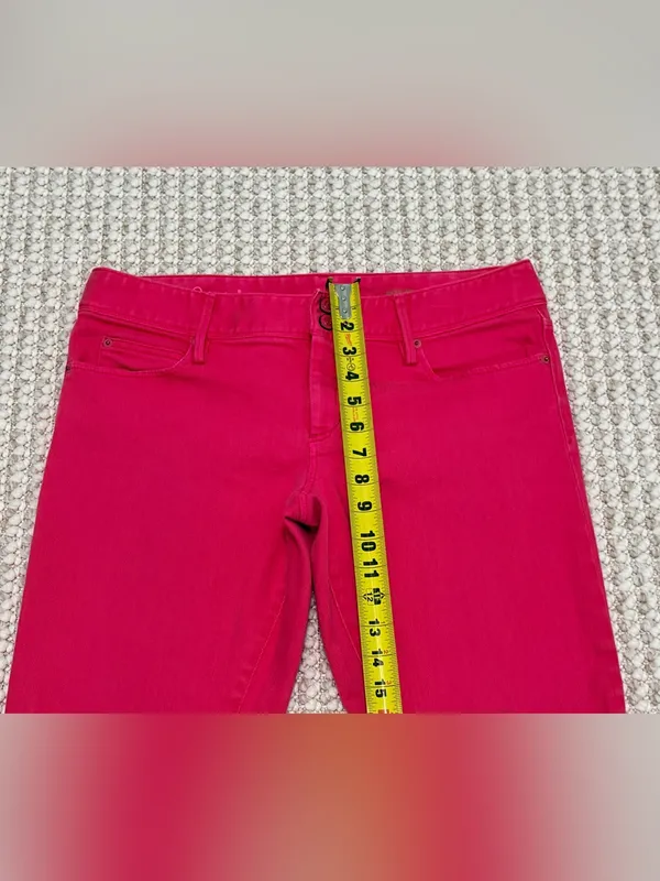 Lilly Pulitzer Worth Pink Straight Jeans size 12 - Image 5