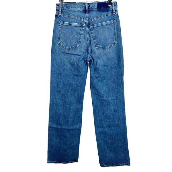 Abercrombie & Fitch The ‘90s Relaxed Jean High Rise Blue Denim Jeans Size 26 2 R - Image 2
